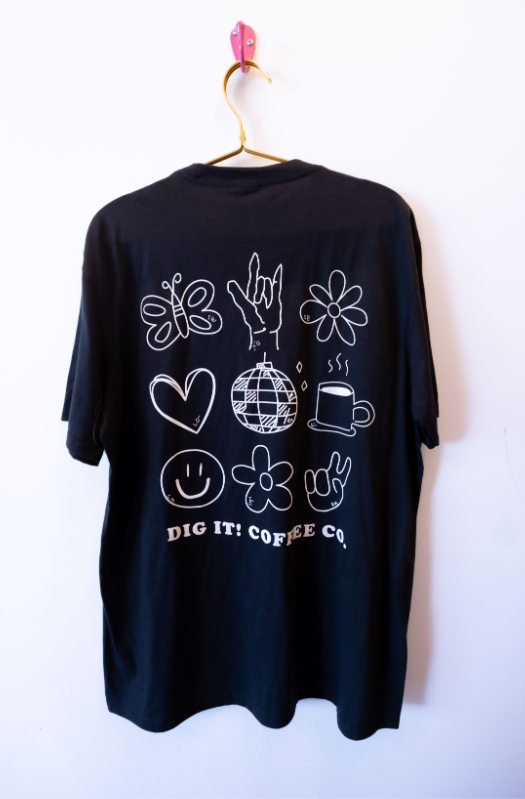 Adult Doodle DIG IT! Shirt/ SOLD OUT!!!!!!!!