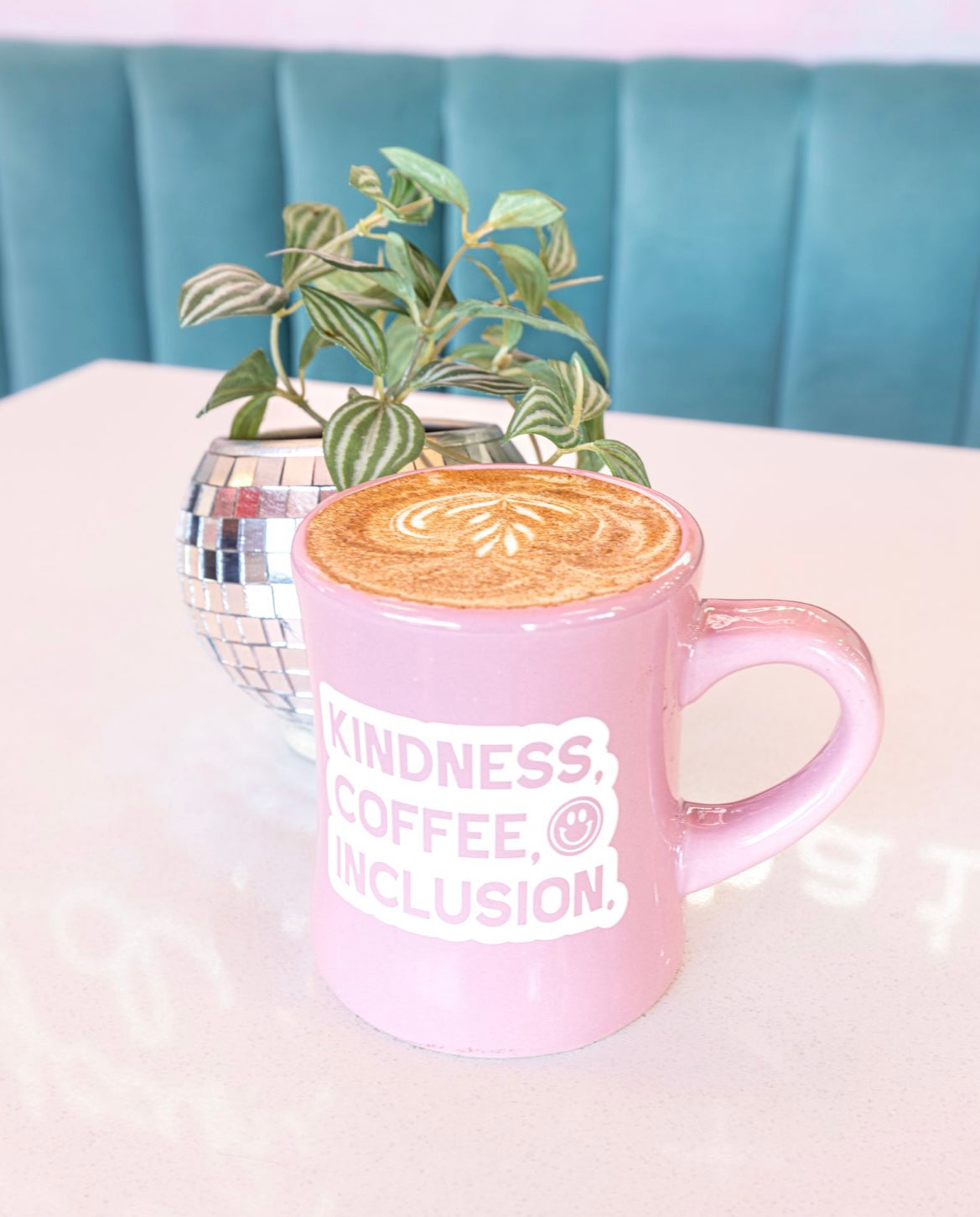 Pink Dig It! Diner Mug