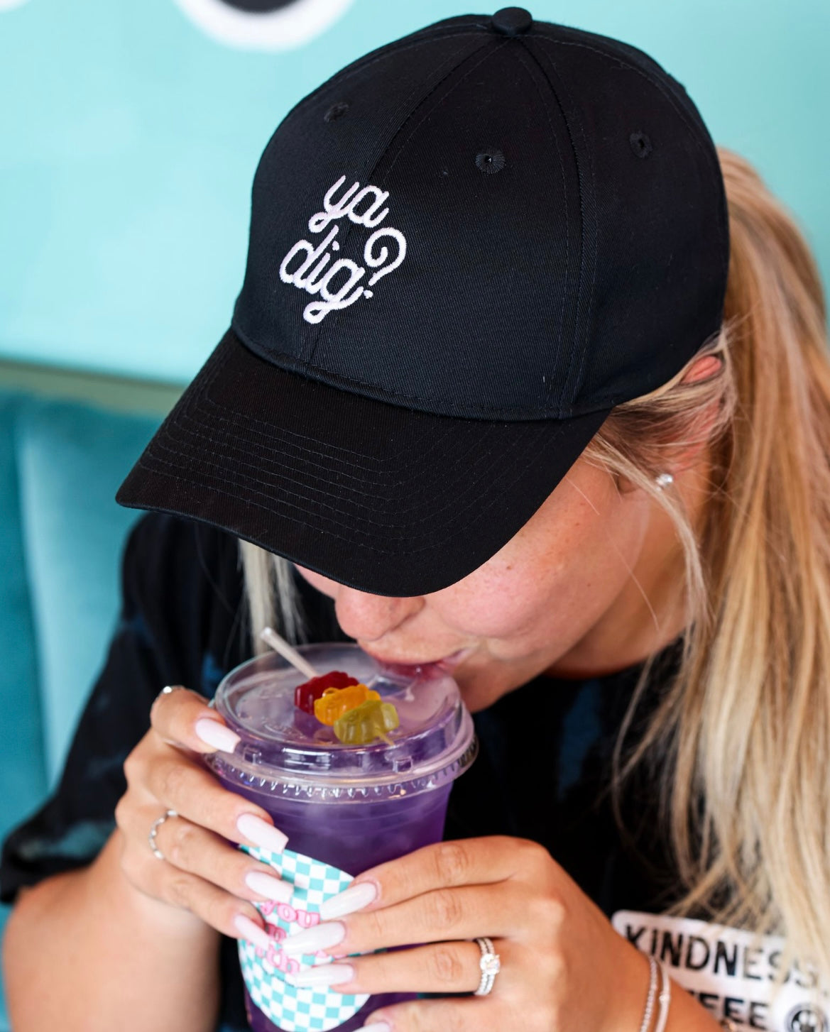 Ya Dig? Black Dad Hat