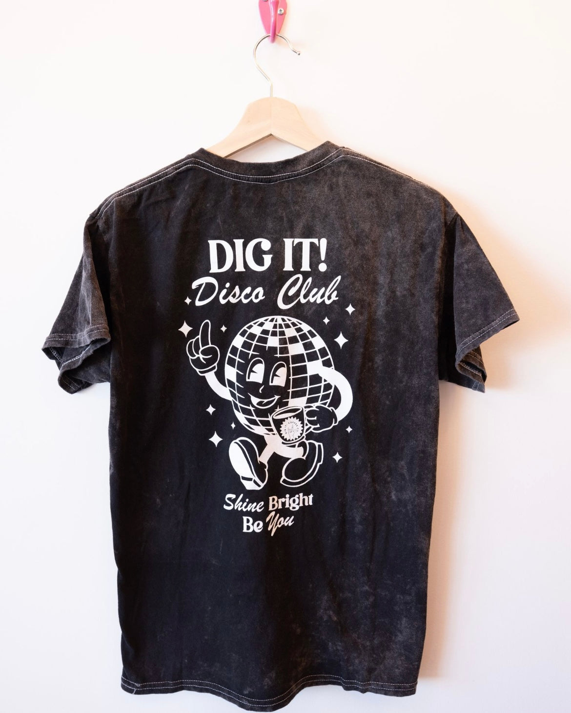 Dig It! Disco Club Mineral Wash Tshirt- SOLD OUT!!!!!