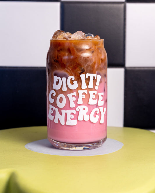 Dig It! Coffee Energy Coffee Glass